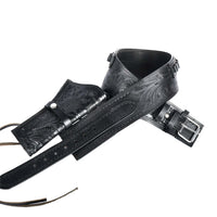 Hulara Western Gun Belt with Holsters for Heritage Rough Rider| Cowboy Holster Belt|Revolver Holster with Belt Full Grain Buff Leather Available in .22/.38/.44 Calibers