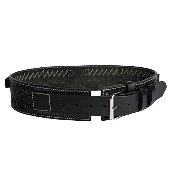 Hulara Pistol Cartridge Belt with Adjustable Ammo Bandolie Revolver Shotgun Shell Holder for Men/Women Cowboy Belt for 38 Cal