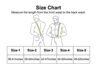 Hulara Full Grain Buff Leather Suspenders For Men/Women Adjustable Back Y Design Dress Suspenders For Men Brown Leather Suspenders For Men/Grooms/Wedding/Gift Mens Suspenders - 2