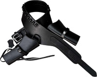 Hulara Genuine Leather Western Gun Belt Concealed Carry Gun Holster Belt for Men Women Cowboy Costume Revolver Holster Pistol Tactical Hoslter - 9
