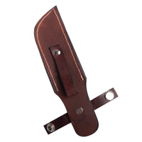 Hulara_Genuine Leather Case Handmade Real Leather Knife Sheaths With Belt Loop Pocket Knife Holder For Belt 4.7