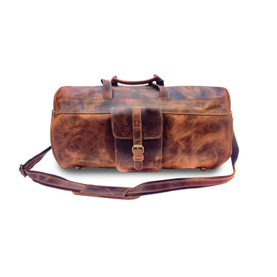 Hulara Full Grain Buff Leather Messenger Bag For Men And Women Shoulder Bags For Business|Travel|Office