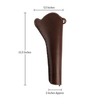 Hulara Western Tanned Leather Holster Fits the Colt Uberti Pietta Traditions Model 1851 1861 Navy 1860 Army Ruger Old Army Cowboy Holsters for Revolvers - 2