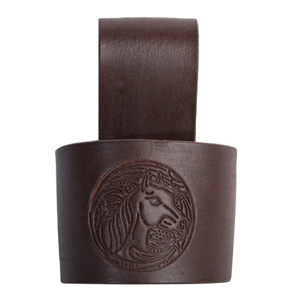 Hulara Full Grain Buff Leather Hammer Holder Hammer Holder for Tool Belt Tool Case Hammer Holster Battle Axe Hatchet Sheath Viking Axe Small Hammer Leather Tool Holster