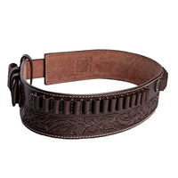 Hulara Pistol Cartridge Belt with Adjustable Ammo Bandolie Revolver Shotgun Shell Holder for Men/Women Cowboy Belt for 38 Cal - 5