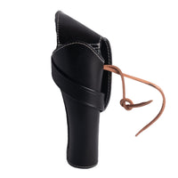 Hulara Genuine Leather Cross Draw Holster Gun Holder 22 .38/357 .44/45 Cal Revolver Western Rough Ri - 49