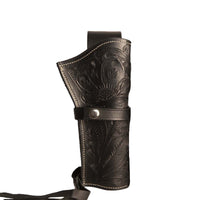 Hulara Leather Western Gun Holster Heritage Rough Rider .Colt SAA Wrangler Single Six Vaquero Uberti Cattleman Cowboy Holsters for 4.75