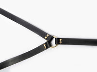 Hulara Full Grain Buff Leather Suspenders For Men/Women Adjustable Back Y Design Dress Suspenders For Men Brown Leather Suspenders For Men/Grooms/Wedding/Gift Mens Suspenders - 9
