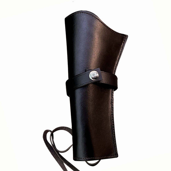 Hulara Leather Western Gun Holster Heritage Rough Rider .Colt SAA Ruger Wrangler Single Six Vaquero Uberti Cattleman Cowboy Holsters for 4.75" and 5.5" Barrel Revolvers Heritage Holster