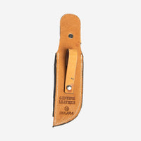 Hulara_Genuine Leather Case Handmade Real Leather Knife Sheaths with Belt Loop Pocket Knife Holder for Belt 4.5" Blade Fits Knife Holster - 8