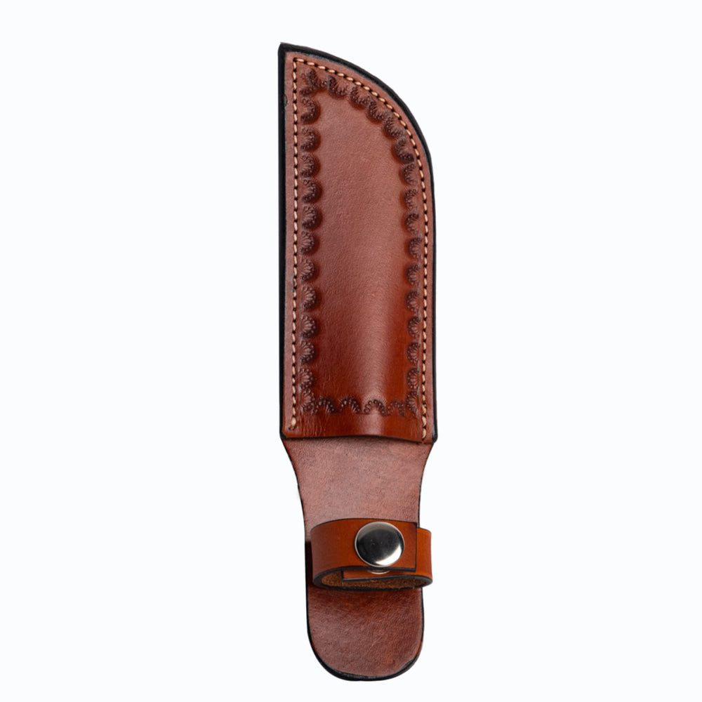 Hulara_Genuine Leather Case Handmade Real Leather Knife Sheaths With Belt Loop Pocket Knife Holder For Belt 4.7