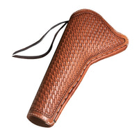 Hulara Western Tanned Leather Holster Fits the Colt Uberti Pietta Traditions Model 1851 1861 Navy 1860 Army Ruger Old Army Cowboy Holsters for Revolvers - 4