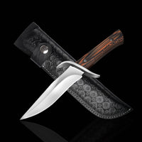 Hulara_Genuine Leather Case Handmade Real Leather Knife Sheaths with Belt Loop Pocket Knife Holder for Belt 10" Blade Fits Knife Holster. - 8