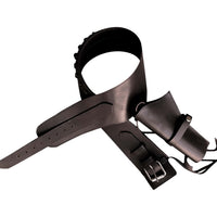 Hulara Western Gun Holster .45 Auto .45 ACP 44/45 Caliber Cowboy Holster for Revolver Full Grain Buff Leather Gun Holster with Belt for Men