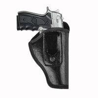 Hulara Leather IWB Holsters for Concealed Carry for Glock 42 Holster Fits 1911 Holster Taurus 738 Holster Right-Hand Men/Women Pistol Holster - 4