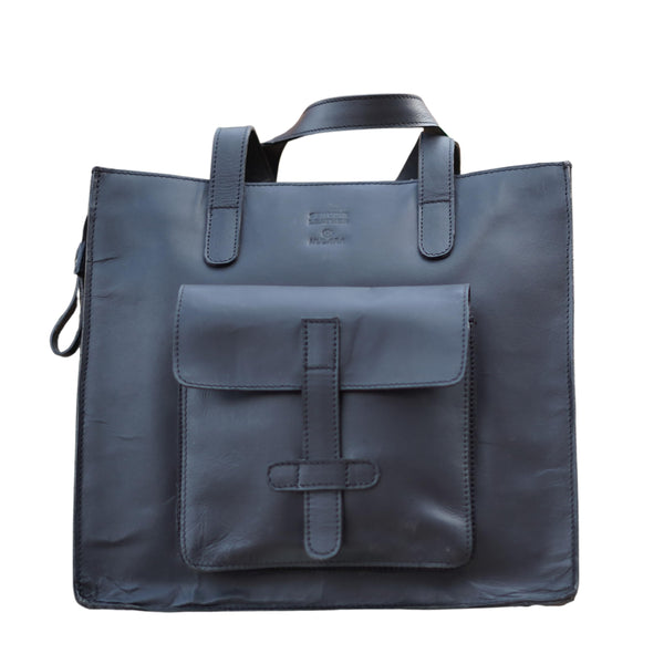 Hulara Genuine Leather Tote Bag, Backpack Top Handle Backpack Black,