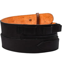 Hulara Western Leather Cartridge Belt - Cowboy Shotgun Bandolier for 12 Gauge Shell Bullet Ammo - 2