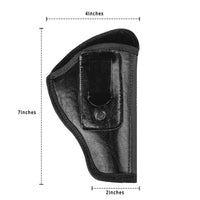Hulara Leather IWB Holsters for Concealed Carry for Glock 42 Holster Fits 1911 Holster Taurus 738 Ho - 2