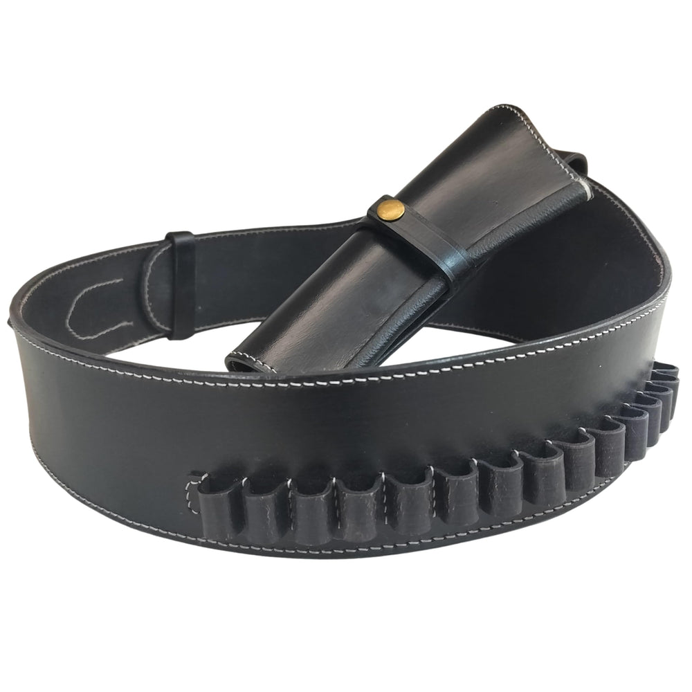 Hulara Genuine Leather Western Gun Belt Concealed Carry Gun Holster Belt for Men Women Cowboy Costume Revolver Holster Pistol Tactical Hoslter