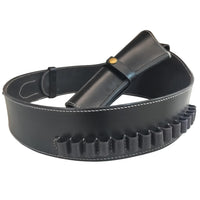 Hulara Genuine Leather Western Gun Belt Concealed Carry Gun Holster Belt for Men Women Cowboy Costume Revolver Holster Pistol Tactical Hoslter