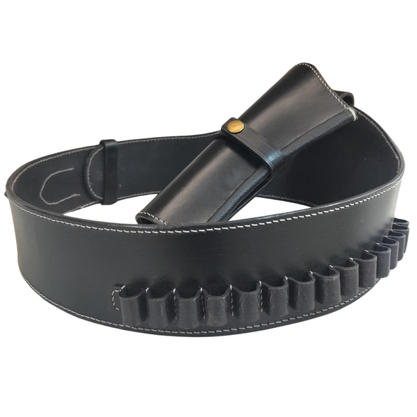 Hulara Genuine Leather Western Gun Belt Concealed Carry Gun Holster Belt for Men Women Cowboy Costume Revolver Holster Pistol Tactical Hoslter