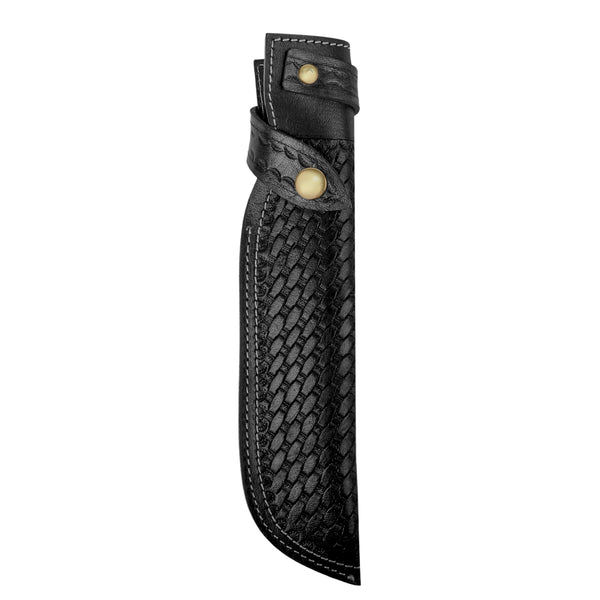 Hulara_Genuine Leather Case Handmade Real Leather Knife Sheaths with Belt Loop Pocket Knife Holder for Belt 10" Blade Fits Knife Holster.
