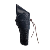 Hulara Genuine Leather Cross Draw Holster Gun Holder 22 .38/357 .44/45 Cal Revolver Western Rough Ri - 29