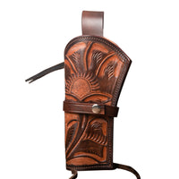 Hulara Leather Western Gun Holster Heritage Rough Rider .Colt SAA Wrangler Single Six Vaquero Uberti Cattleman Cowboy Holsters for 4.75
