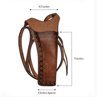 Hulara Leather Shoulder Carry Holster for Colt 22lr Heritage Rough Rider Shoulder Sling Holster Most - 2