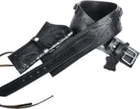Hulara Western Gun Holster .45 Auto .45 ACP 44/45 Caliber Cowboy Holster for Revolver Full Grain Buff Leather Gun Holster with Belt for Men - 7