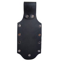 Hulara Beer Holder Full Grain Buff Leather Beer Holster Bottle Holster for Men Cowboy for Travel/Outdoor Beer Bottle Holder Belt Buckle - 4
