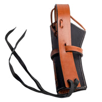 Hulara 2 Tone Flower Western Gun Holster & Ammo Belt Set – 22 Cartridge Leather Belt Size-4 with Her - 9
