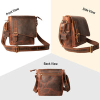 Hulara_ Genuine Leather Messenger Bag 10