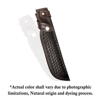 Hulara Genuine Leather Knife Sheath Handmade Real Leather Knife Sheaths with Belt Loop Pocket Knife Sheath for Belt 7 Inch Approx Blade Fits Knife Holster Shop Knife Sheaths.. - 3
