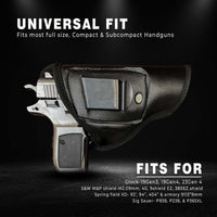 Hulara Leather IWB Holsters for Concealed Carry for Glock 42 Holster Fits 1911 Holster Taurus 738 Holster Right-Hand Men/Women Pistol Holster - 7