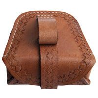 Hulara Genuine Leather Cross Draw Revolver Holster And Top Grain Ammo Case Set – Fits 4Inch to 8Inch - 7