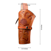 Hulara Leather Western Gun Holster Heritage Rough Rider .Colt SAA Wrangler Single Six Vaquero Uberti Cattleman Cowboy Holsters for 4.75