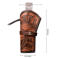 Hulara Leather Western Gun Holster Heritage Rough Rider .Colt SAA Wrangler Single Six Vaquero Uberti Cattleman Cowboy Holsters for 4.75