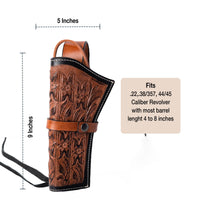 Hulara Leather Western Gun Holster Heritage Rough Rider .Colt SAA Ruger Wrangler Single Six Vaquero Uberti Cattleman Cowboy Holsters for 4.75