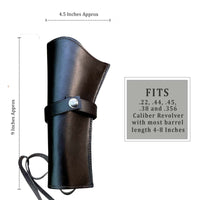 Hulara Genuine Leather Western Gun Belt Concealed Carry Gun Holster Belt for Men Women Cowboy Costume Revolver Holster Pistol Tactical Hoslter - 11