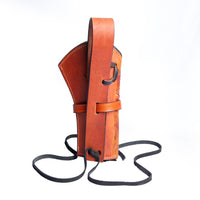 Hulara Leather Western Gun Holster Heritage Rough Rider .Colt SAA Wrangler Single Six Vaquero Uberti Cattleman Cowboy Holsters for 4.75