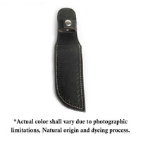 Hulara_Genuine Leather Case Handmade Real Leather Knife Sheaths with Belt Loop Pocket Knife Holder for Belt 4.5
