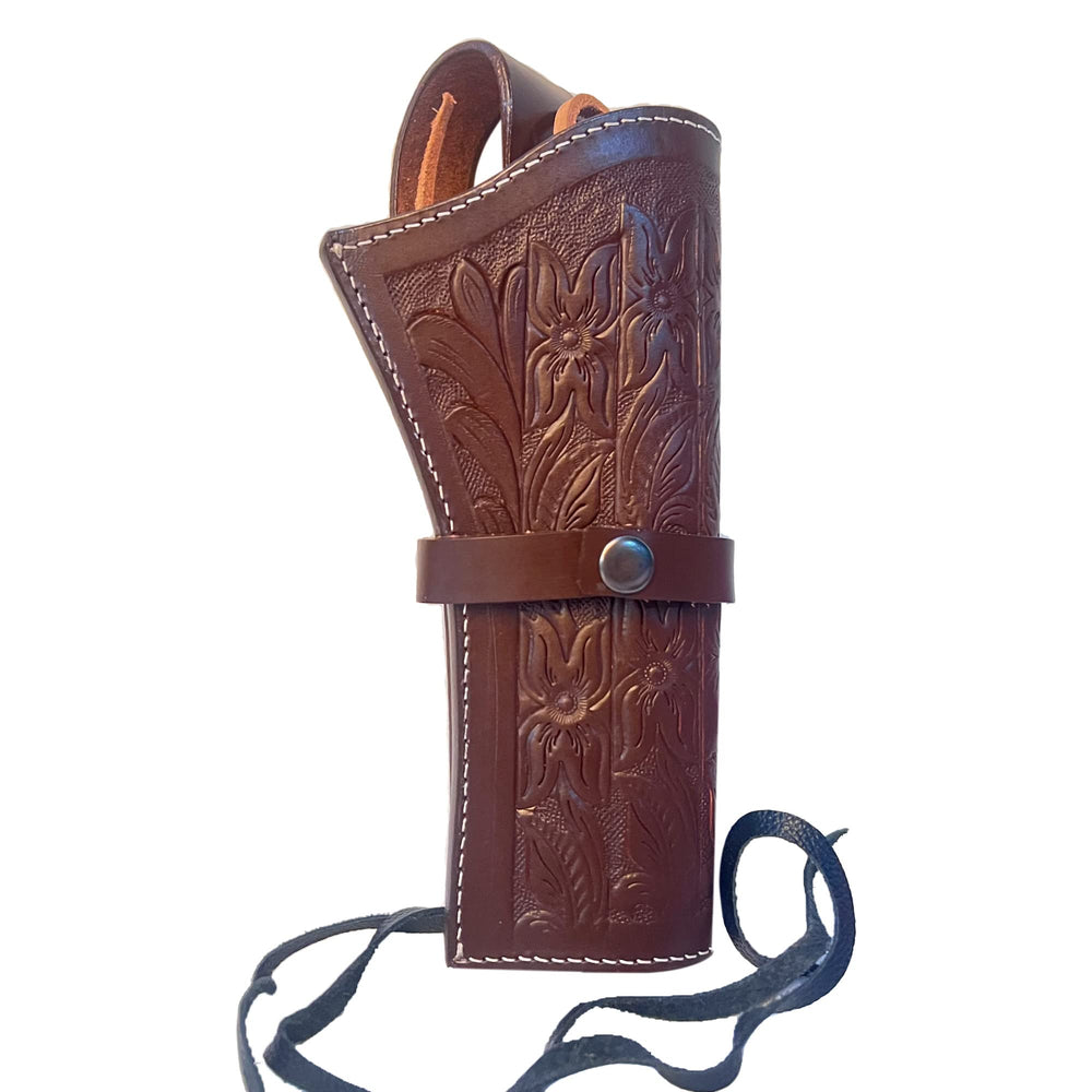 Hulara Leather Western Gun Holster Heritage Rough Rider .Colt SAA Ruger Wrangler Single Six Vaquero Uberti Cattleman Cowboy Holsters for 4.75