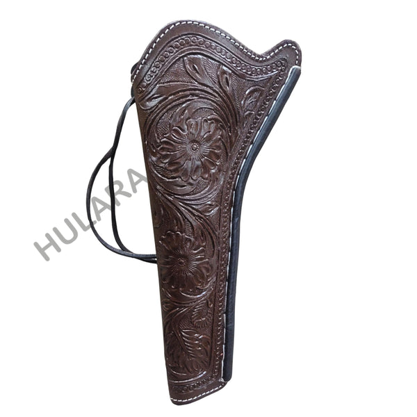 Hulara Western Tanned Leather Holster Fits the Colt Uberti Pietta Traditions Model 1851 1861 Navy 1860 Army Ruger Old Army Cowboy Holsters for Revolvers