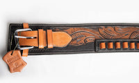 Hulara Genuine Leather Western Gun Belt Concealed Carry Gun Holster Belt for Men Women Cowboy Costume Revolver Holster Pistol Tactical Hoslter - 10