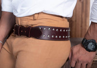 Hulara Genuine Leather Western Gun Belt Concealed Carry Gun Holster Belt for Men Women Cowboy Costume Revolver Holster Pistol Tactical Hoslter - 4