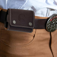 Hulara Leather .222 , .223Remington and 5.56 NATO Ammunition Carrier Wallet Shell Pouch Shotgun Shel - 14