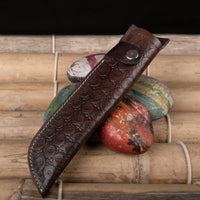 Hulara_Genuine Leather Case Handmade Real Leather Knife Sheaths with Belt Loop Pocket Knife Holder for Belt 10
