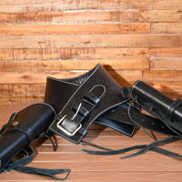 Hulara Full Grain Buff Leather 22 Caliber Plain Western Holster Heritage Rough Rider 22 Holster Western Gun Belt Heritage 22 Holster Cowboy Holster Ruger Wrangler Holster 22 Revolver Holster - 12