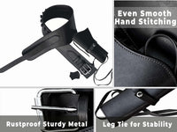Hulara Genuine Leather Western Gun Belt Concealed Carry Gun Holster Belt for Men Women Cowboy Costume Revolver Holster Pistol Tactical Hoslter - 9